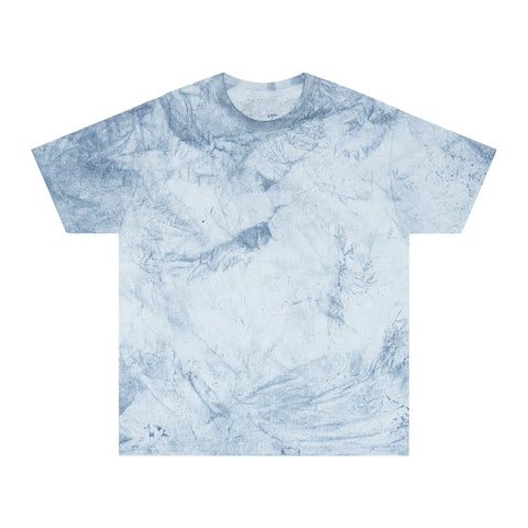 Cool Moms Club OG logo Front, Heart Logo Back,  Colorblast T-Shirt