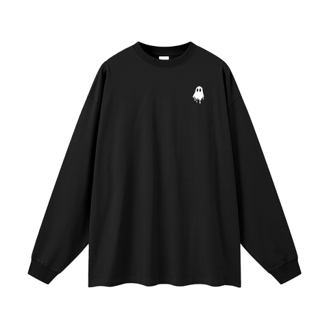 Spooky MOMster Oversized Long Sleeve Tee