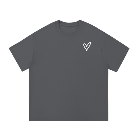 Cool Moms Club Tee Heart Logo on Back