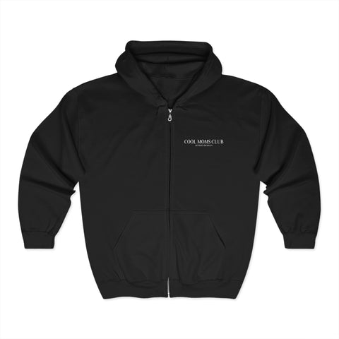 Cool Moms Club Zip-Up Hoodie