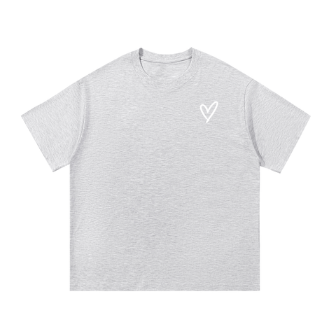 Cool Moms Club Tee Heart Logo on Back