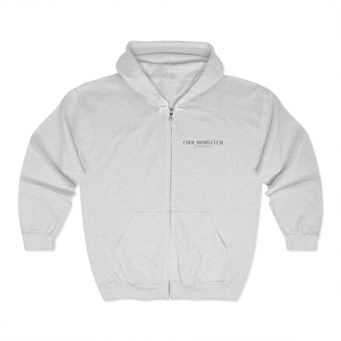 Cool Moms Club Zip-Up Hoodie