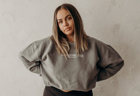 Cool Moms Club Lightweight Crewneck Sweatshirt