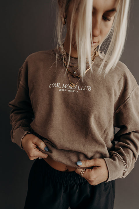 Cool Moms Club Lightweight Crewneck Sweatshirt