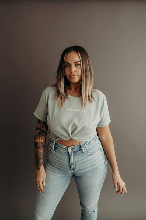 Cool Moms Club Crop Top