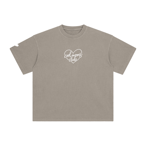 Cool Moms Club Vintage Tee Heart Logo