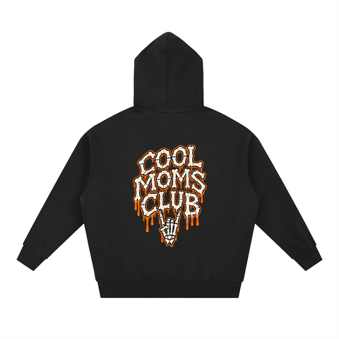 Spooky Cool Moms Club Zip Up Hoodie