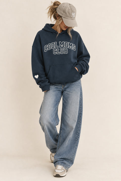 Cool Moms Club Varsity Hoodie